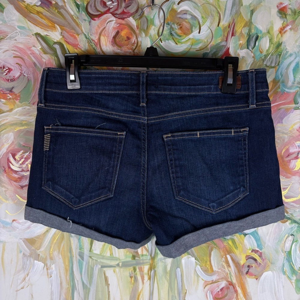 PAIGE Denim Shorts Size 27 – Cuffed Hem – Excellent Condition - Picture 5 of 9